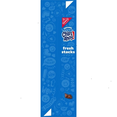 Chips Ahoy! Fresh Stacks Original Chocolate Chip Cookies Travel Snacks - 7.65oz