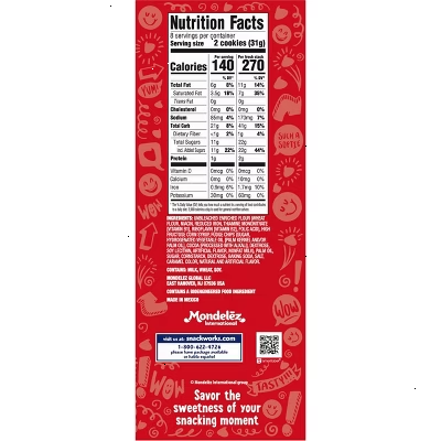Chips Ahoy! Fresh Stacks Chewy Chocolate Chip Cookies - 8.67oz