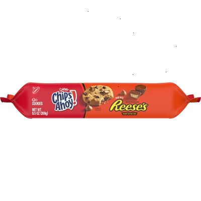 Chips Ahoy! Chewy Chocolate Chip Cookies With Reese's Peanut Butter Cups - 9.5oz