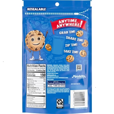 Chips Ahoy! Mini Original Fudgy Chocolate Chip Cookies - 8oz