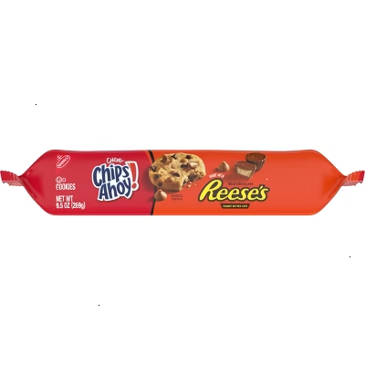 Chips Ahoy! Chewy Chocolate Chip Cookies With Reese's Peanut Butter Cups - 9.5oz