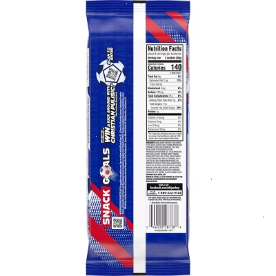Chips Ahoy! Crunchy Red, White & Blue Candy Blasts Fudgy Chocolate Chip Cookies Limited Edition - 9.5oz