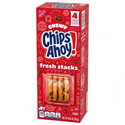 Chips Ahoy! Fresh Stacks Chewy Chocolate Chip Cookies - 8.67oz