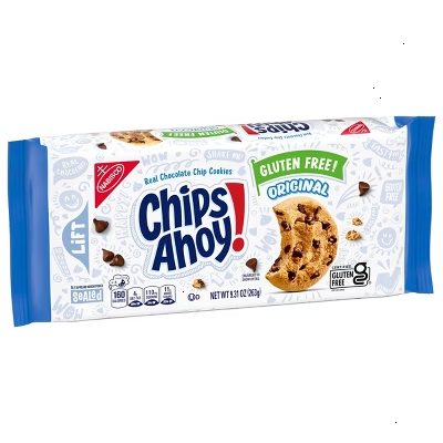 Chips Ahoy! Original Crunchy Gluten Free Chocolate Chip Cookies - 9.31oz