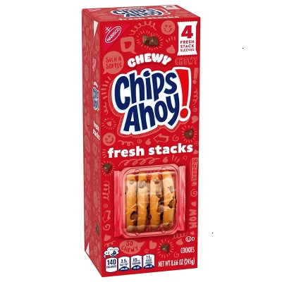 Chips Ahoy! Fresh Stacks Chewy Chocolate Chip Cookies - 8.67oz
