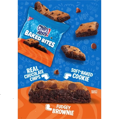 Chips Ahoy! Baked Bites Brookie Snack Packs - 7oz/5ct