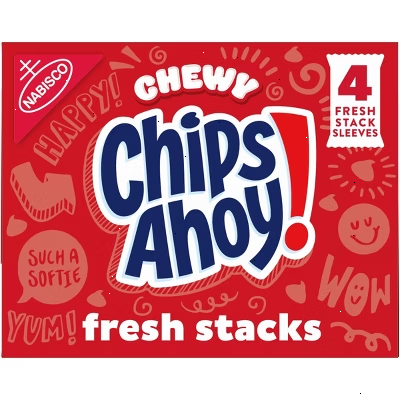 Chips Ahoy! Fresh Stacks Chewy Chocolate Chip Cookies - 8.67oz