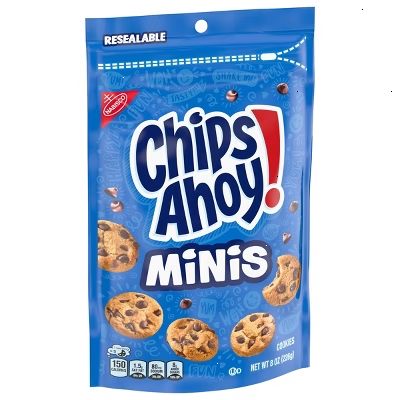 Chips Ahoy! Mini Original Fudgy Chocolate Chip Cookies - 8oz