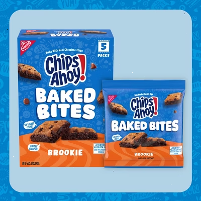 Chips Ahoy! Baked Bites Brookie Snack Packs - 7oz/5ct