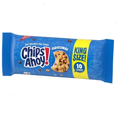Chips Ahoy! King Size Original Chocolate Chip Cookies - 3.75oz